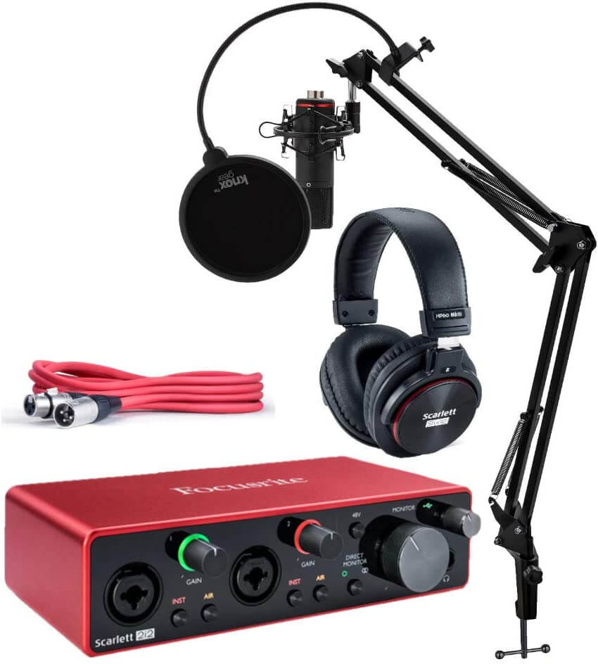 focusrite audio interface bundle gift musicians